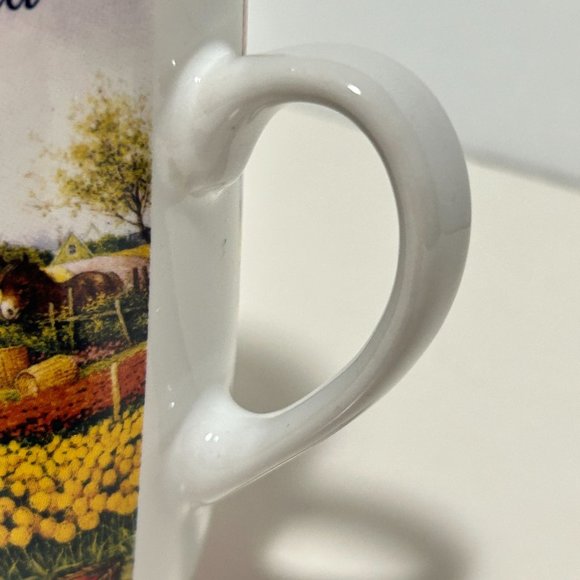 Set 2 Tall Holland Cup Mug Children Windmill Tulips 4.5" All Dutch by TS Holland - Picture 15 of 16